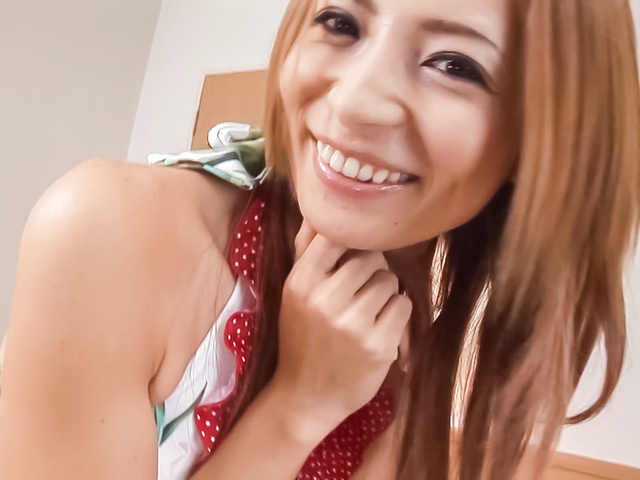 Warm Japanese Masturbation For Cutie In Sexy Bikini